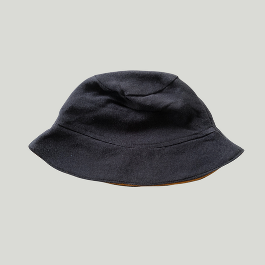 Bucket Hat - Black/ Mustard