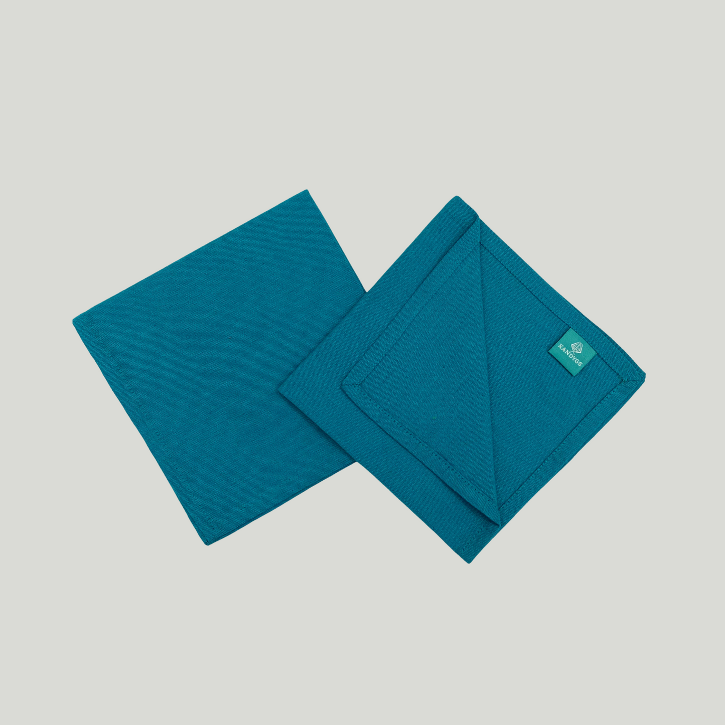 Serviette - Turquoise Shot Blue