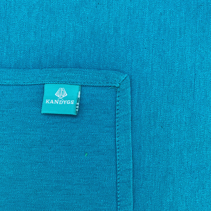 Serviette - Turquoise Shot Blue