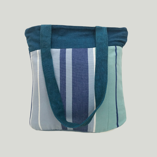 Shopper bag - Blue stripes