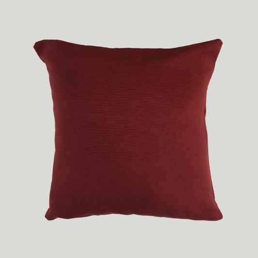 Cushion Cover - Red rust (16" X 16")