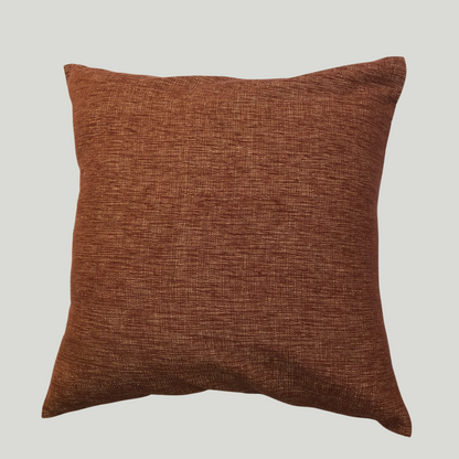 Cushion Cover - Brown & White shot (16" X 16")