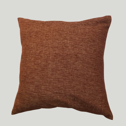 Cushion Cover - Brown & White shot (16" X 16")