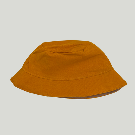 Bucket Hat - Mustard / Orange