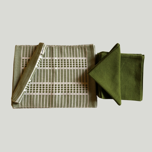 Dumbara Table Mats + Serviettes (Set of 6) #1