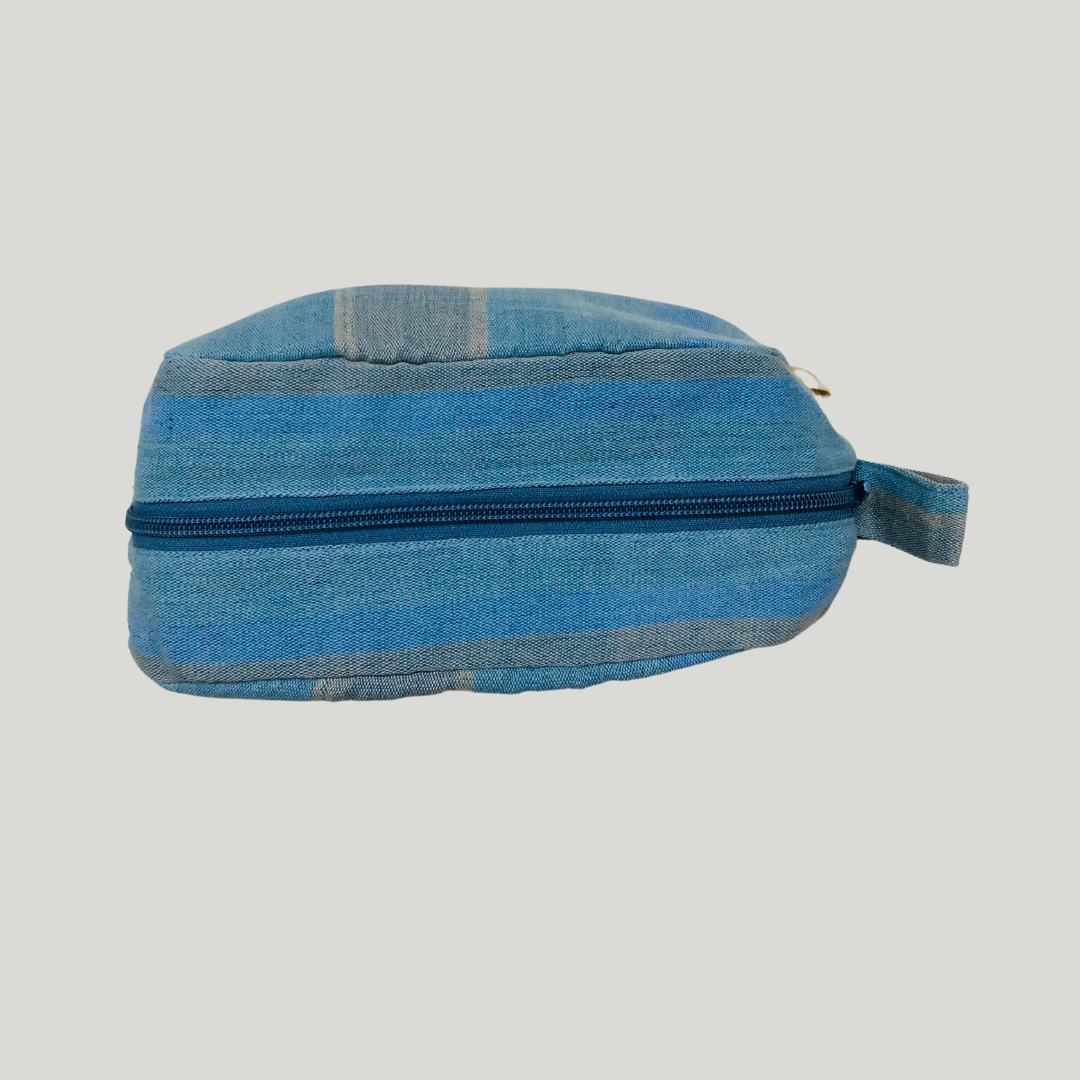 Wash bag - Blue stripes