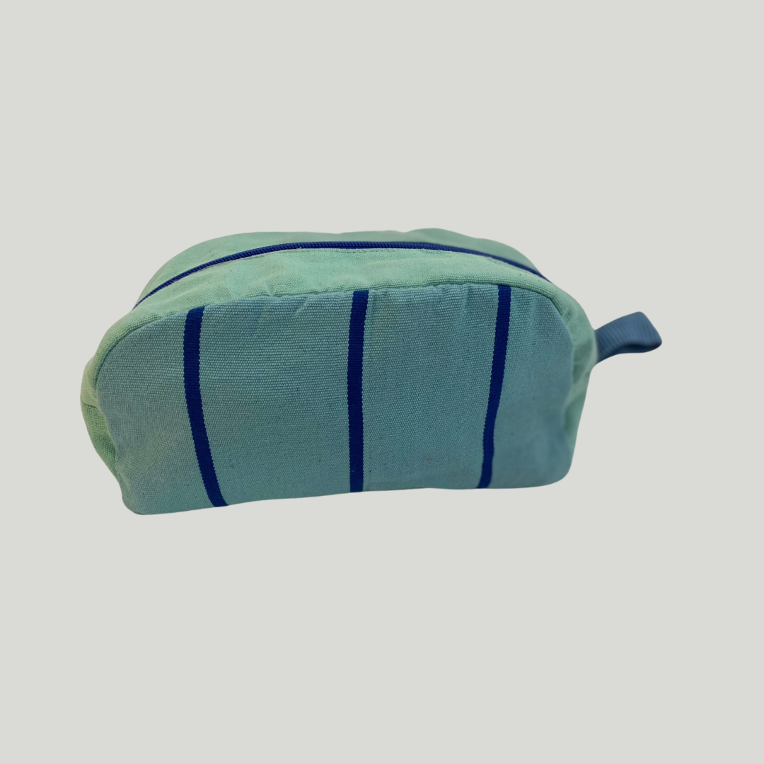 Wash bag - Royal Blue Stripes