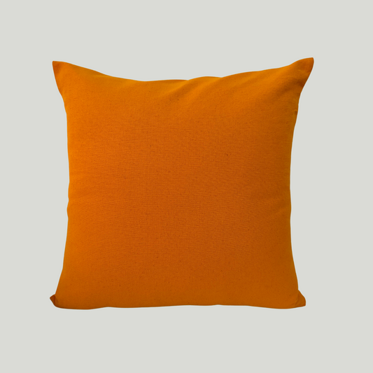 Cushion Cover - Pumpkin Orange (16" X 16")