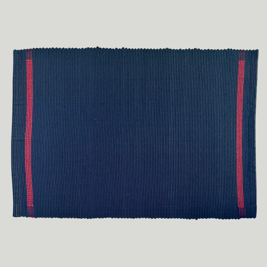 Table Mat - Midnight Blue & Pink