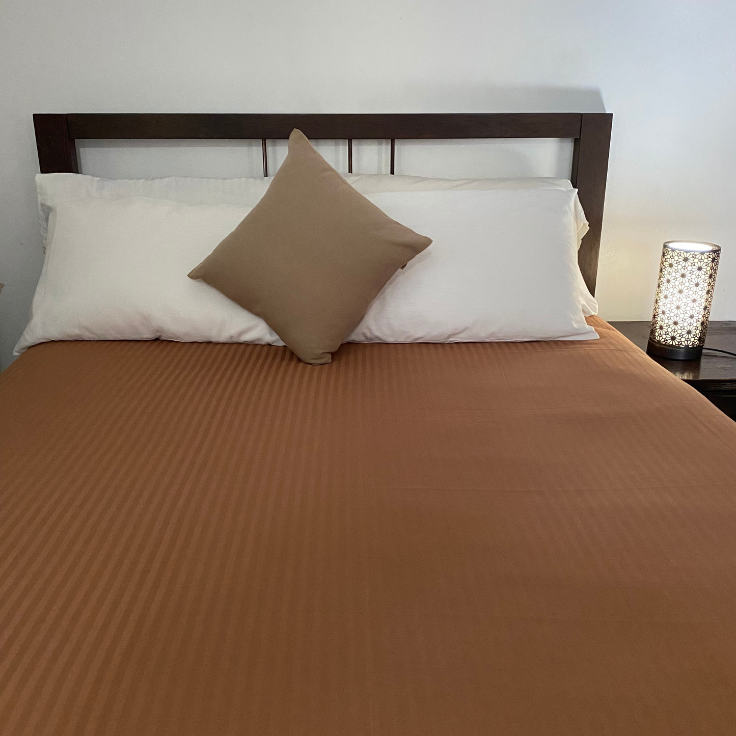 Egyptian Cotton Bed Sheet 90 X 90 - Brown