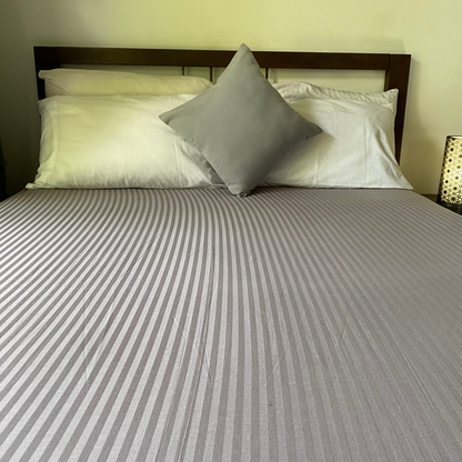 Egyptian Cotton Bed Sheet 90 X 100 - Grey