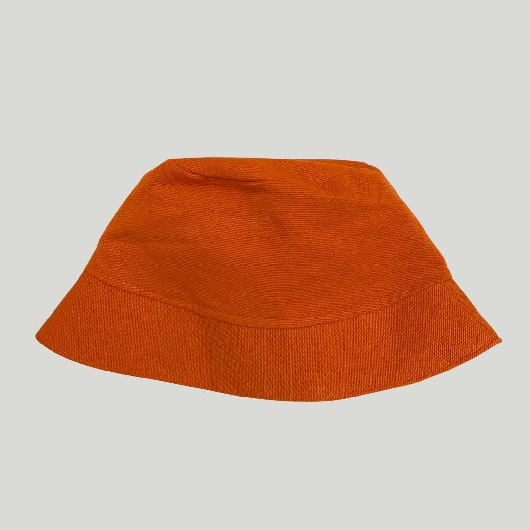 Bucket Hat -Brown / Orange