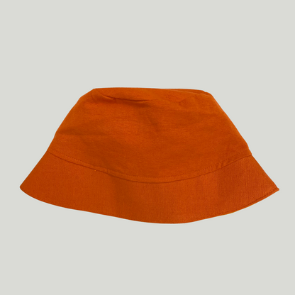 Bucket Hat -Brown / Orange