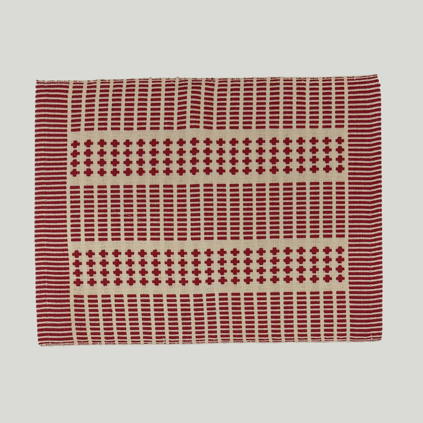 Dumbara Table Mat - Red