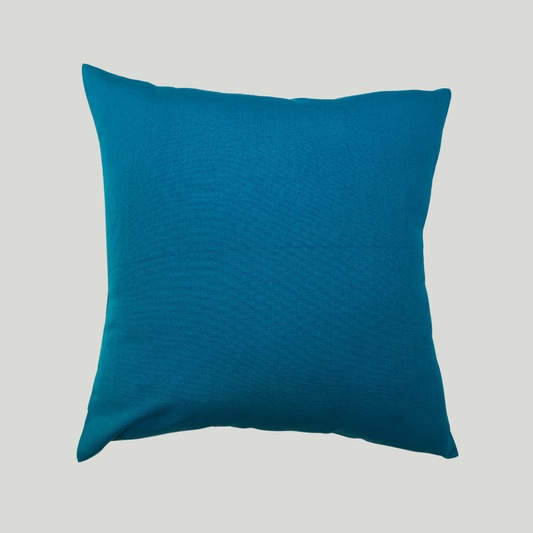 Cushion Cover - Turquoise Blue (16" X 16")