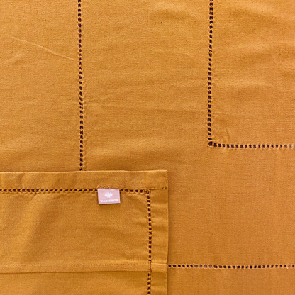 Rectangular Table Cloth GP - Mustard (8 seater - 60" X 120")