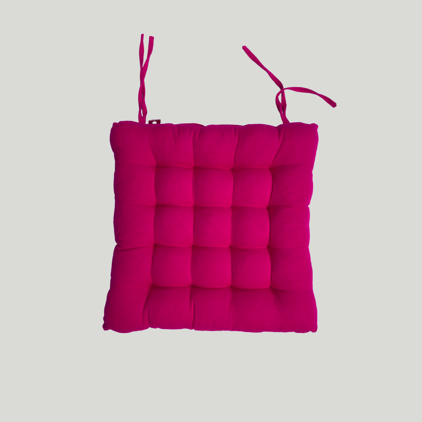 Quilted Cushion - Hot Pink