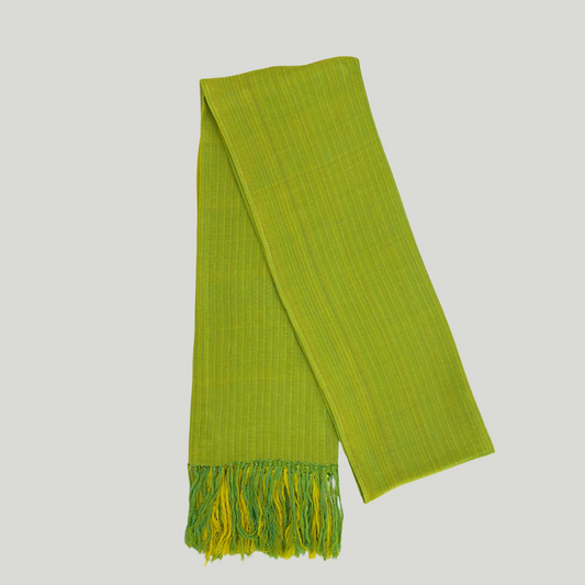 Shawl - Lawn green & yellow