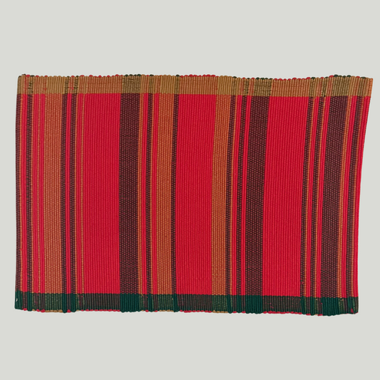 Table Mat - Red (X' Mas) II