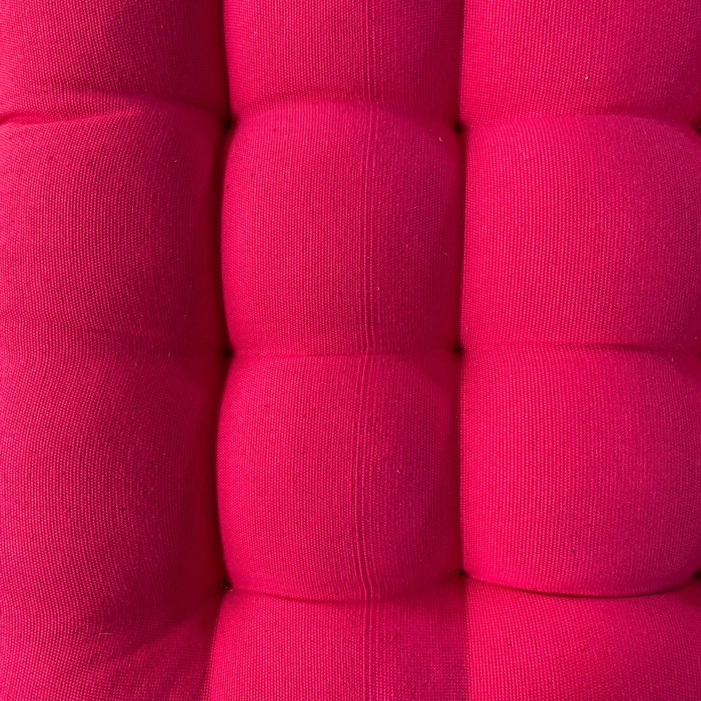 Quilted Cushion - Hot Pink