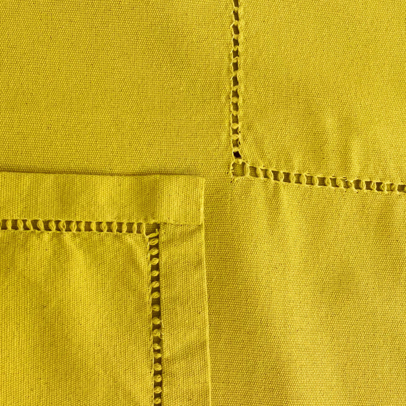 Square Table Cloth GP - Yellow (4 seater - 54" X 54")