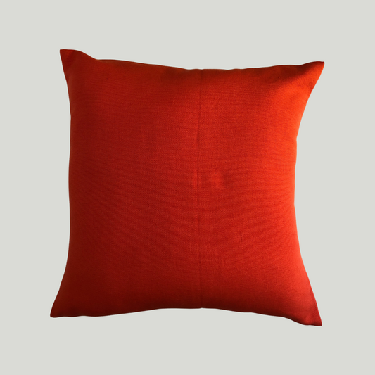 Cushion Cover - Vermillion (16" X 16")