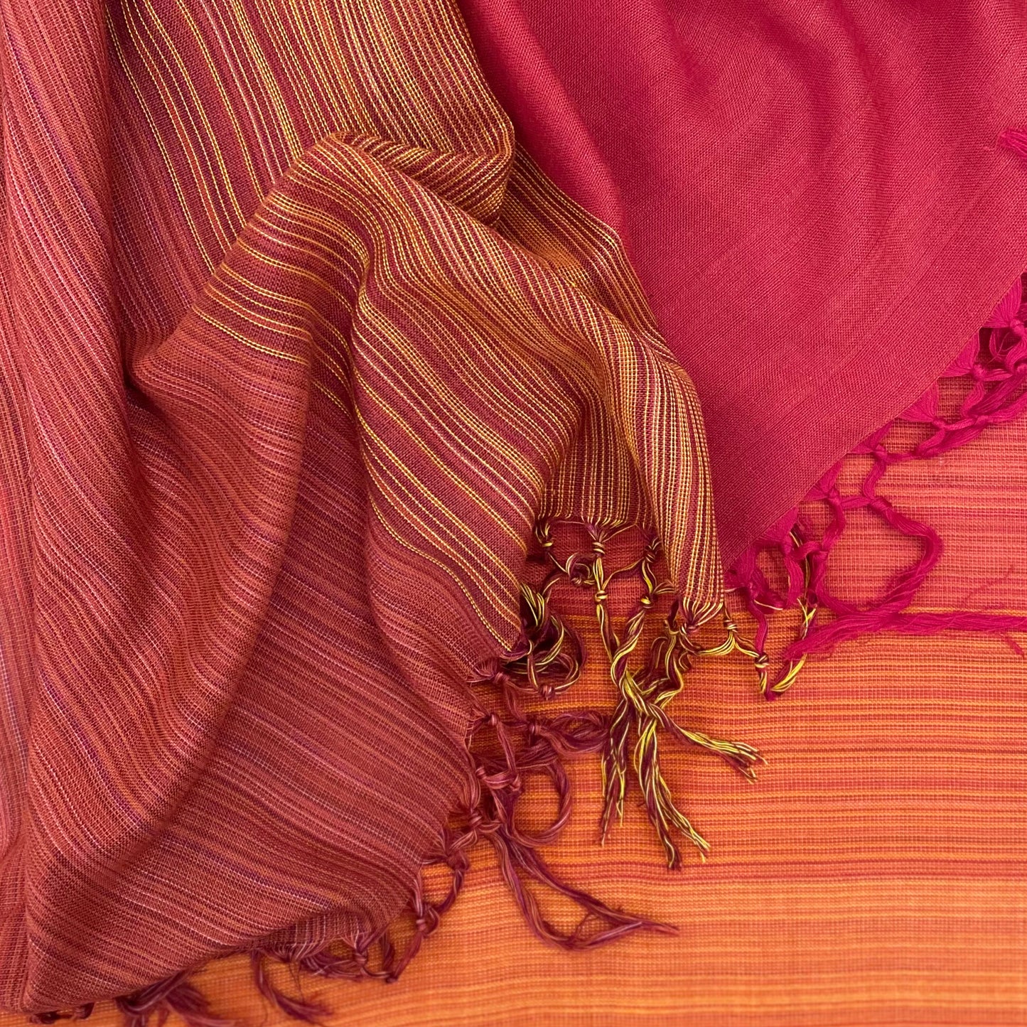 Saree - Burnt Orange