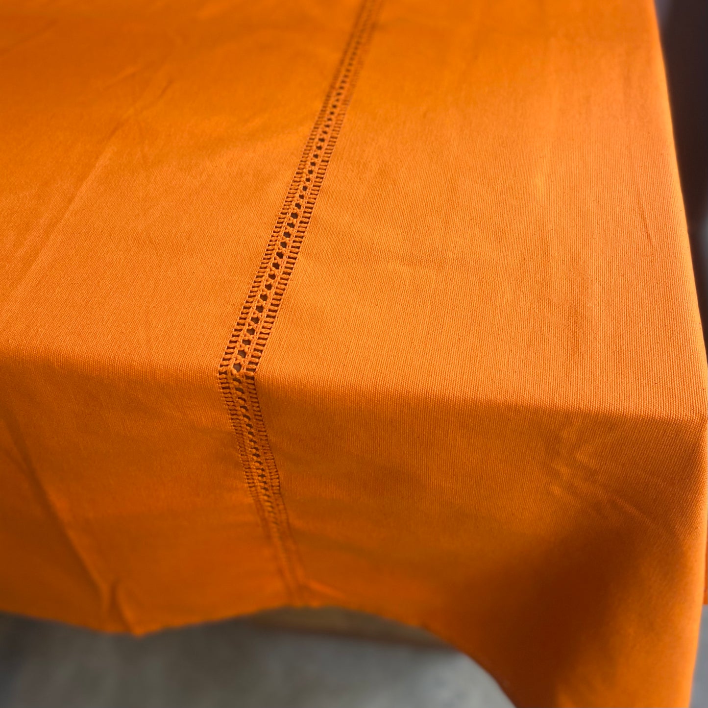 Rectangular Table Cloth Samanala GP - Orange (6 seater - 54" X 90")