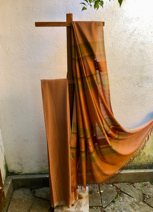 Saree -  Brown shades