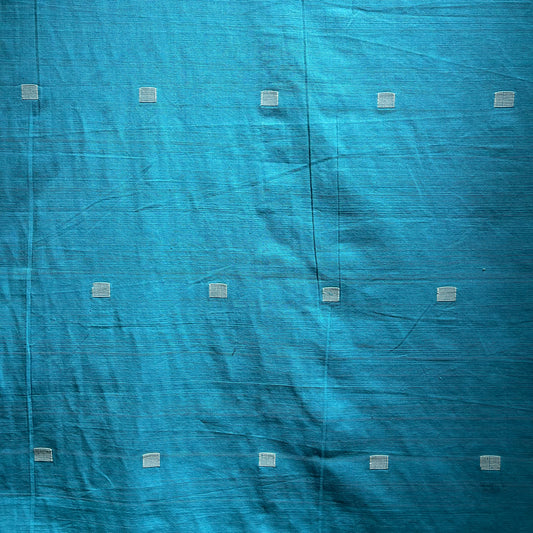 Fabric - Light Blue with White Squares (Malbana) MB