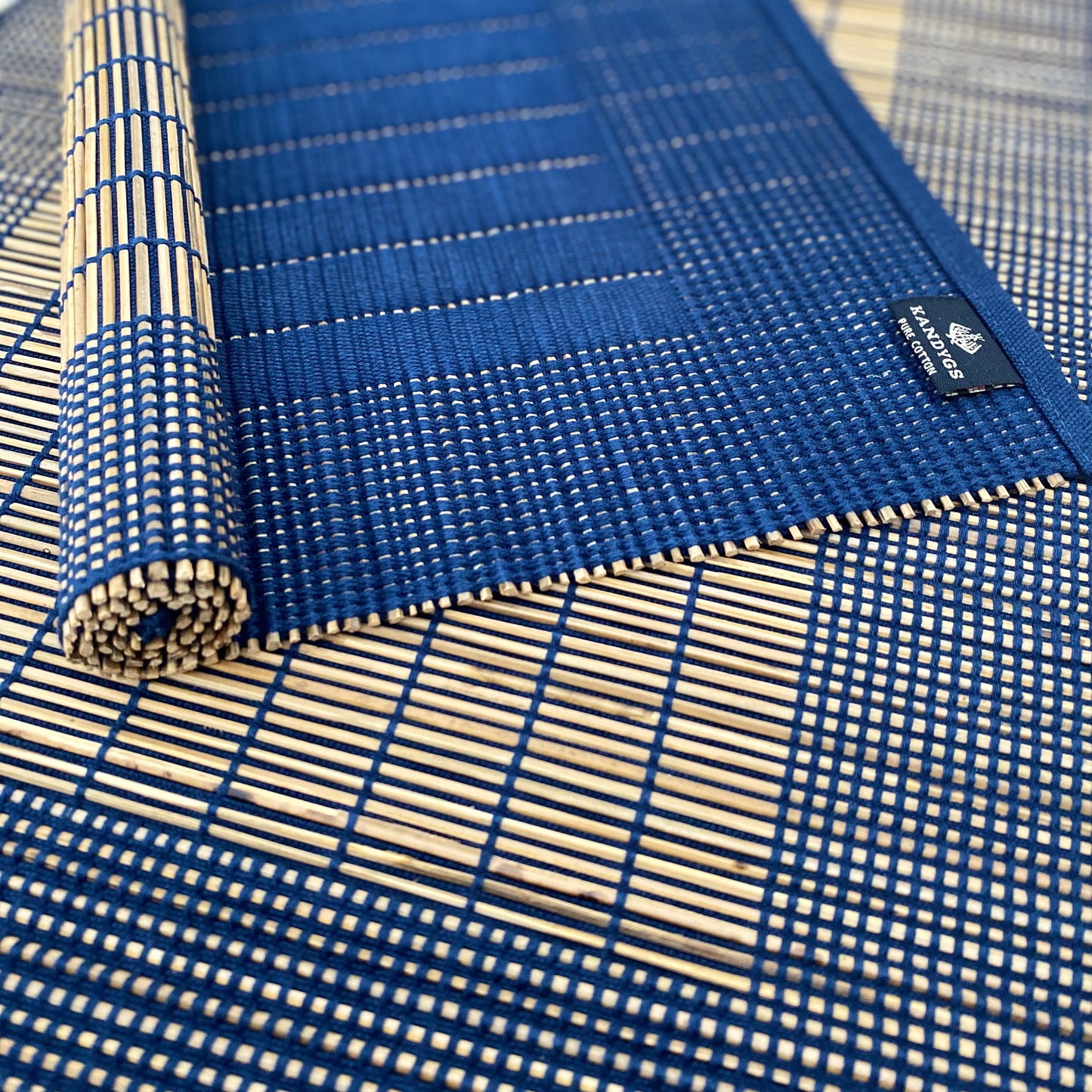 Ekel Table Mat - Midnight Blue