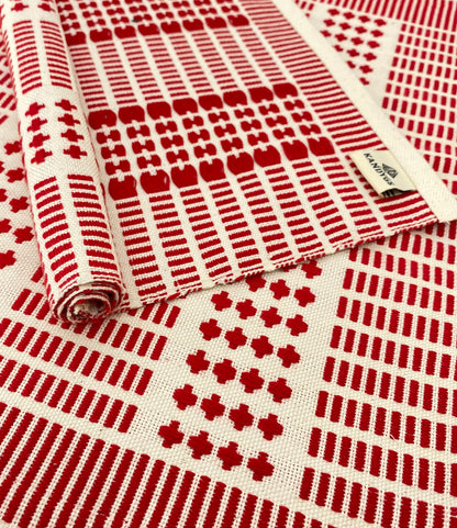 Dumbara Table Mat - Red