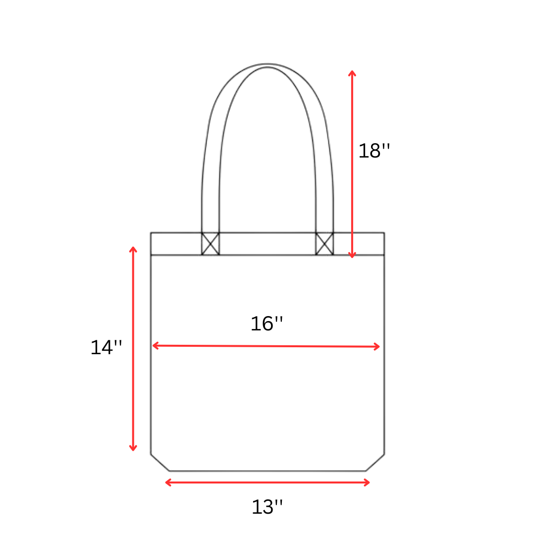 Shopper bag - Blue stripes